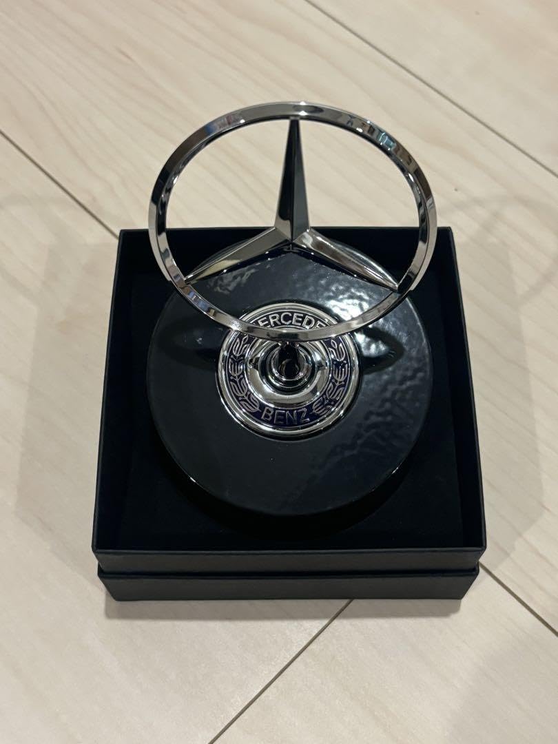 メルセデスベンツ 純正 ペーパーウエイト クローム 置物 オブジェ
