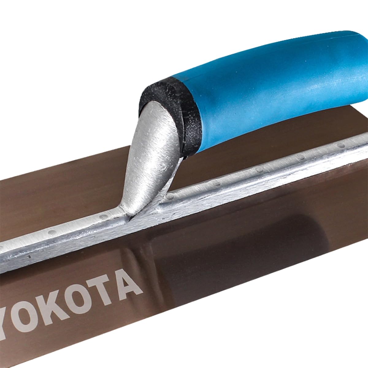 Paleta profesional, 280 x 110 x 0,7 mm, mango ergonómico azul, hoja de acero