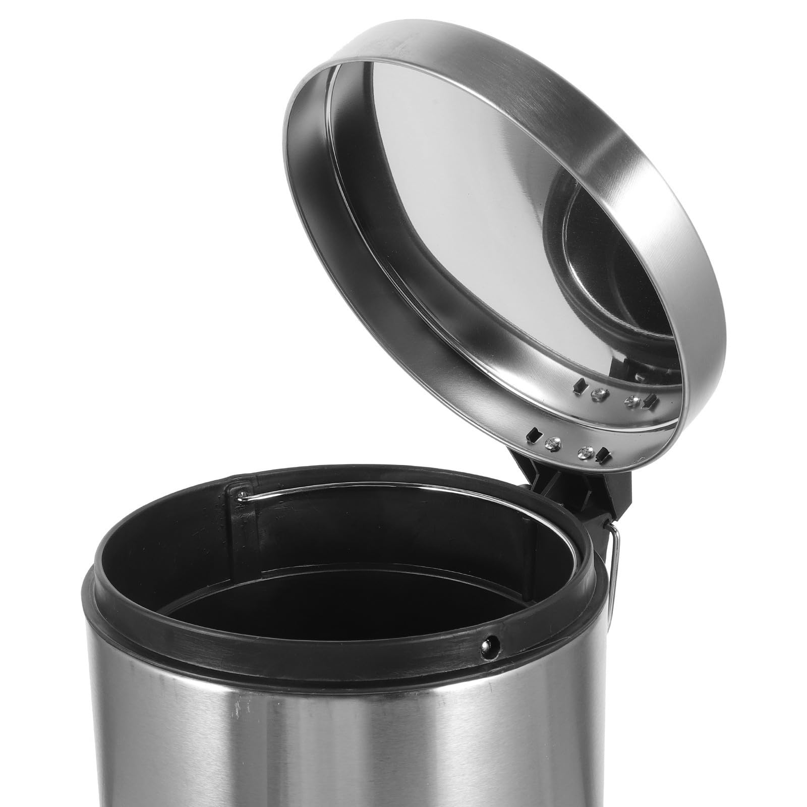 Bote Diseño para Pedal Inoxidable de 5l de Acero Basura Resistente Simple y Duradero Dormitorio