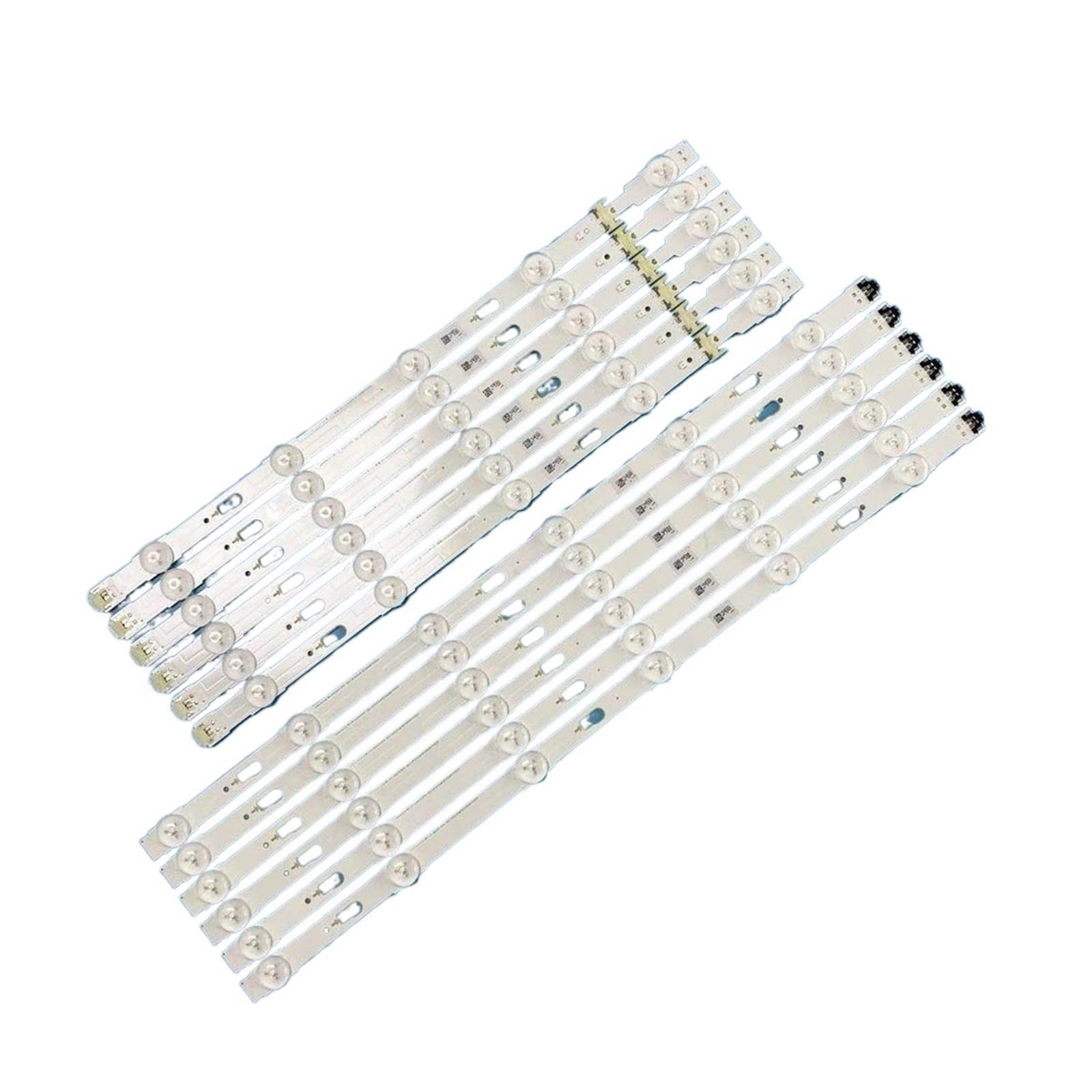 Mama's Pearl Kit 12 pièces LED Bande Fit for Samsung UE48JU6000 BN96-34793A BN96-34794A S_5U75_48_FL_R6 S_5U75_48_FL_L5 LM41-00121G LM41-00121H