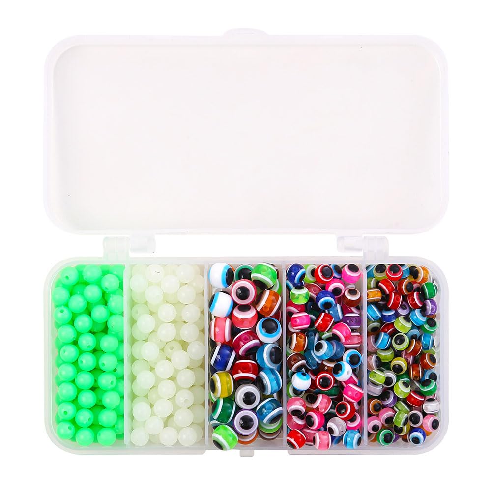 Night Luminous Fishing Beads 500 pcs (Fisheye)
