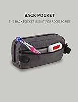 Vista 6 de GOX Neceser de viaje Dopp Kit caso para hombres multifunción bolsa organizadora de embalaje