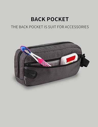 Miniatura 4 de GOX Neceser de viaje Dopp Kit caso para hombres multifunción bolsa organizadora de embalaje