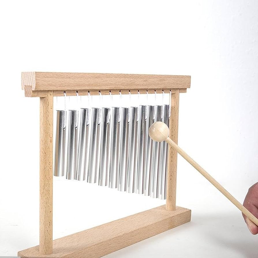 新品 ウィンドチャイム ツリーチャイム スタンド付き 入門 子供 知育