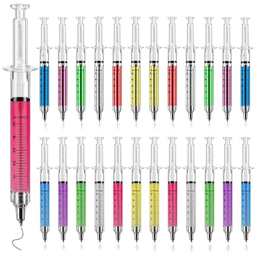 SunAngel MultiColor Macaron Syringe Pens Writes In Black Ink, Nurse ...