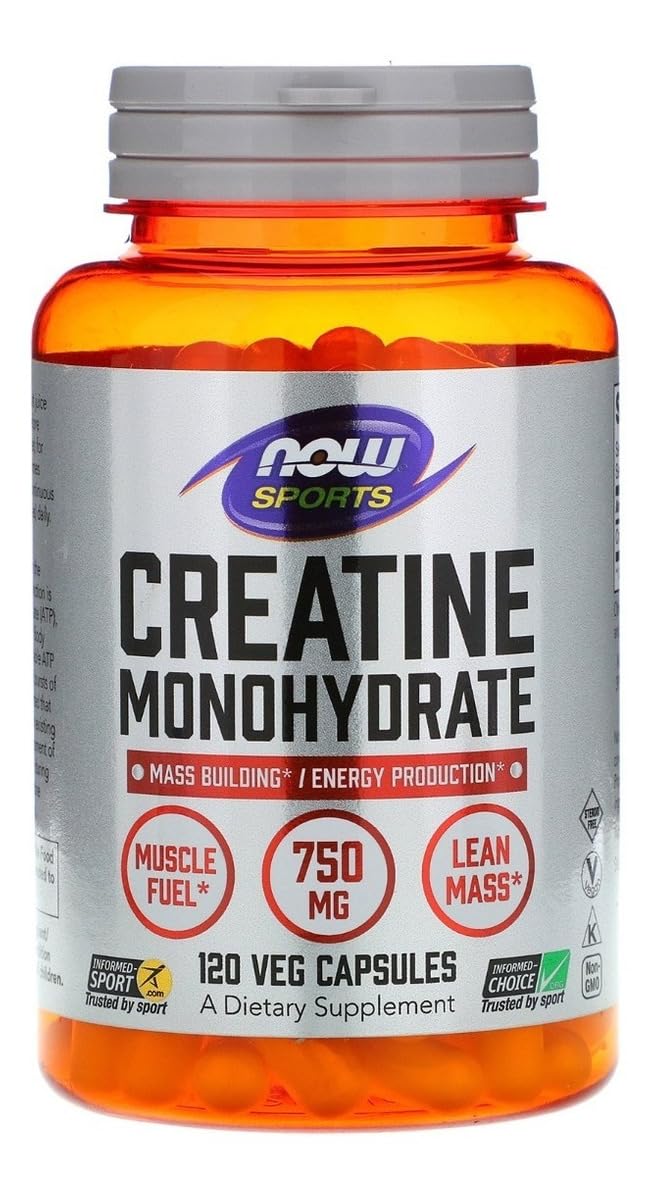 Now Foods, スポーツ, クレアチンモノハイドレート, 750 mg,…