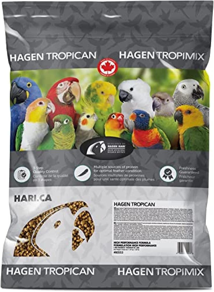 Hari Tropican High Performance Bird Food 4 mm Granules, 11.34 kg