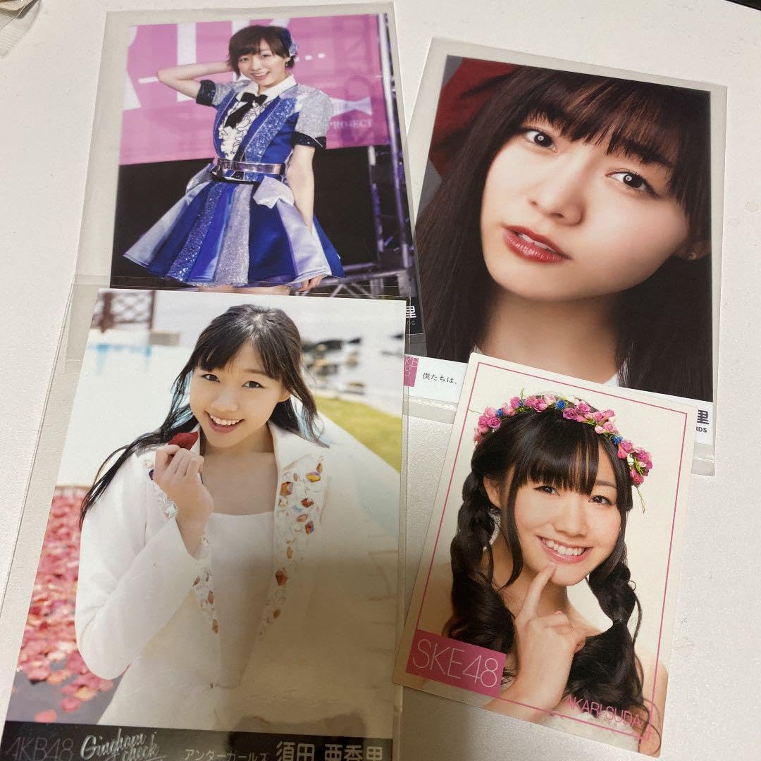 ske48 須田亜香里 生写真 須田亜香里 生写真4枚セット SKE48 あの頃の君を見つけた 心に
