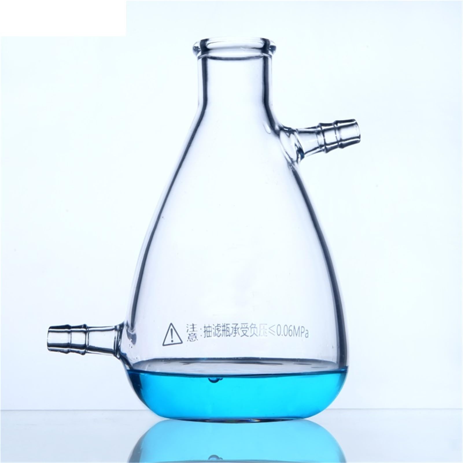 125 ml - 2000 ml szklana kolba filtracyjna z dwiema rurami laboratoryjna piersiówka laboratoryjna szkło laboratoryjne (250 ml)