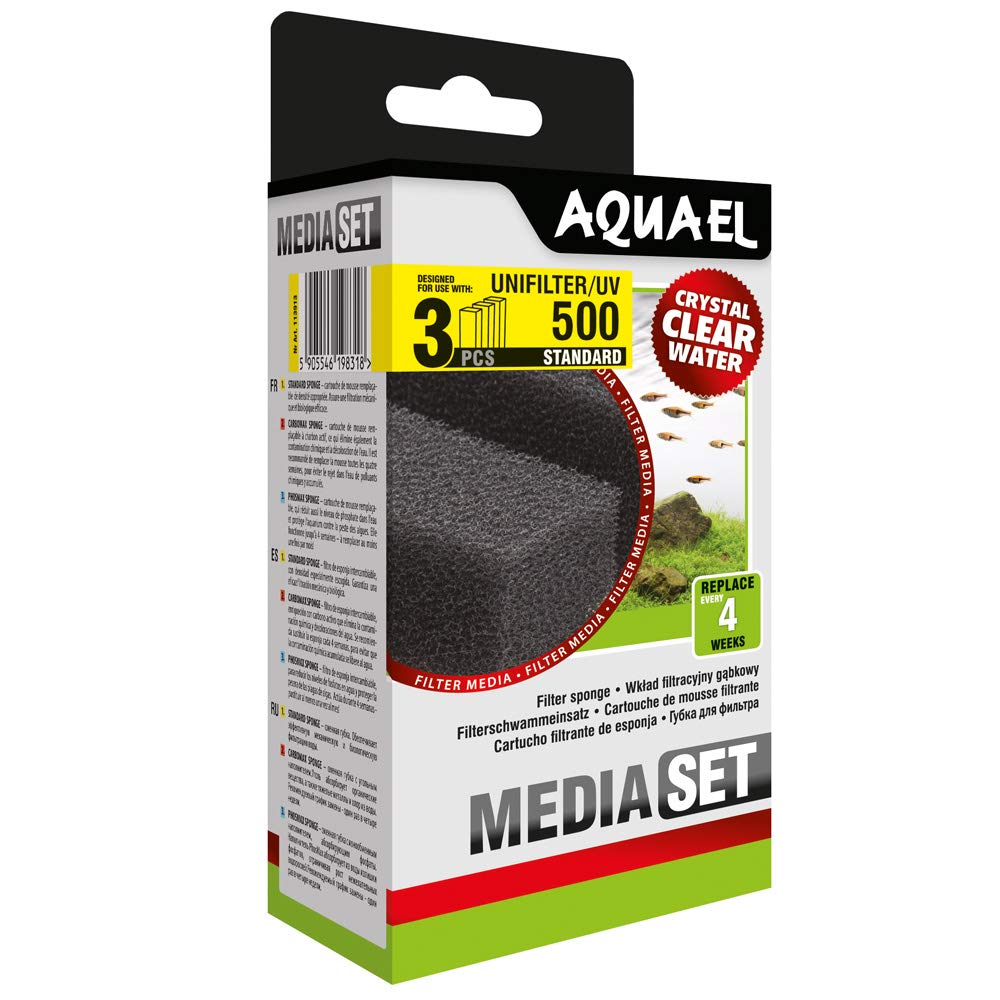 AQUAEL SPONGE Unifilter 500 3 Pieces