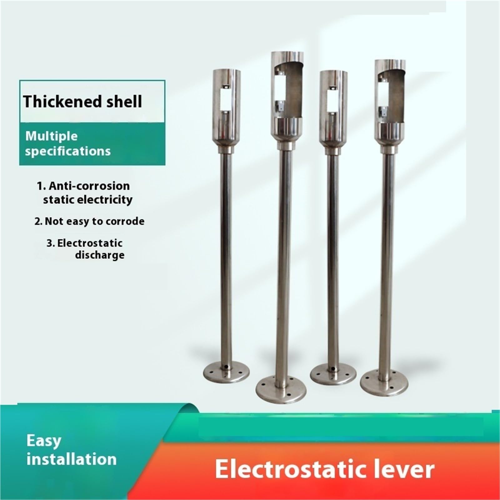 Antistatisch, Eliminator statischer Entladungen des menschlichen Körpers, industrieller explosionsgeschützter statischer Entlader(201(single tube no other))