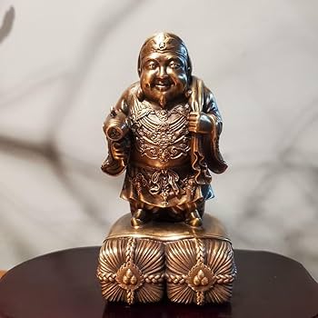 貴重　大黒天　福神　仏像 Amazon｜仏壇屋 滝田商店 仏像 開運招福七福神・大黒天 (高さ8.8