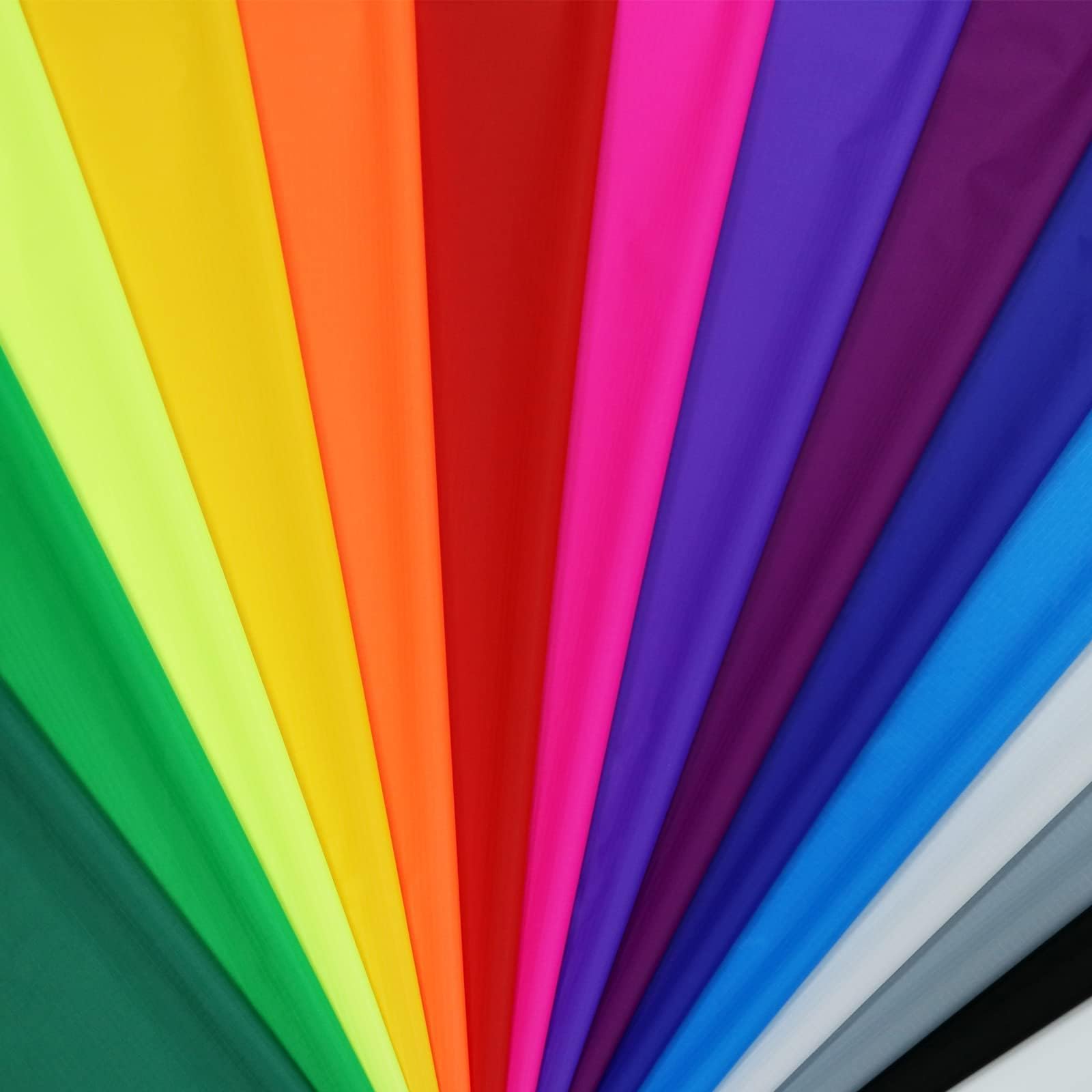 9KM DWLIFE Nylon-Ripstop-Stoff, 14 Farben: 152,4 x 99,9 cm, 40D wasserdicht, leicht, winddicht, Bulk-Stoff für Drachen, Zelt, Flagge, Tasche, Planenabdeckung, Outdoor-DIY-Projekt