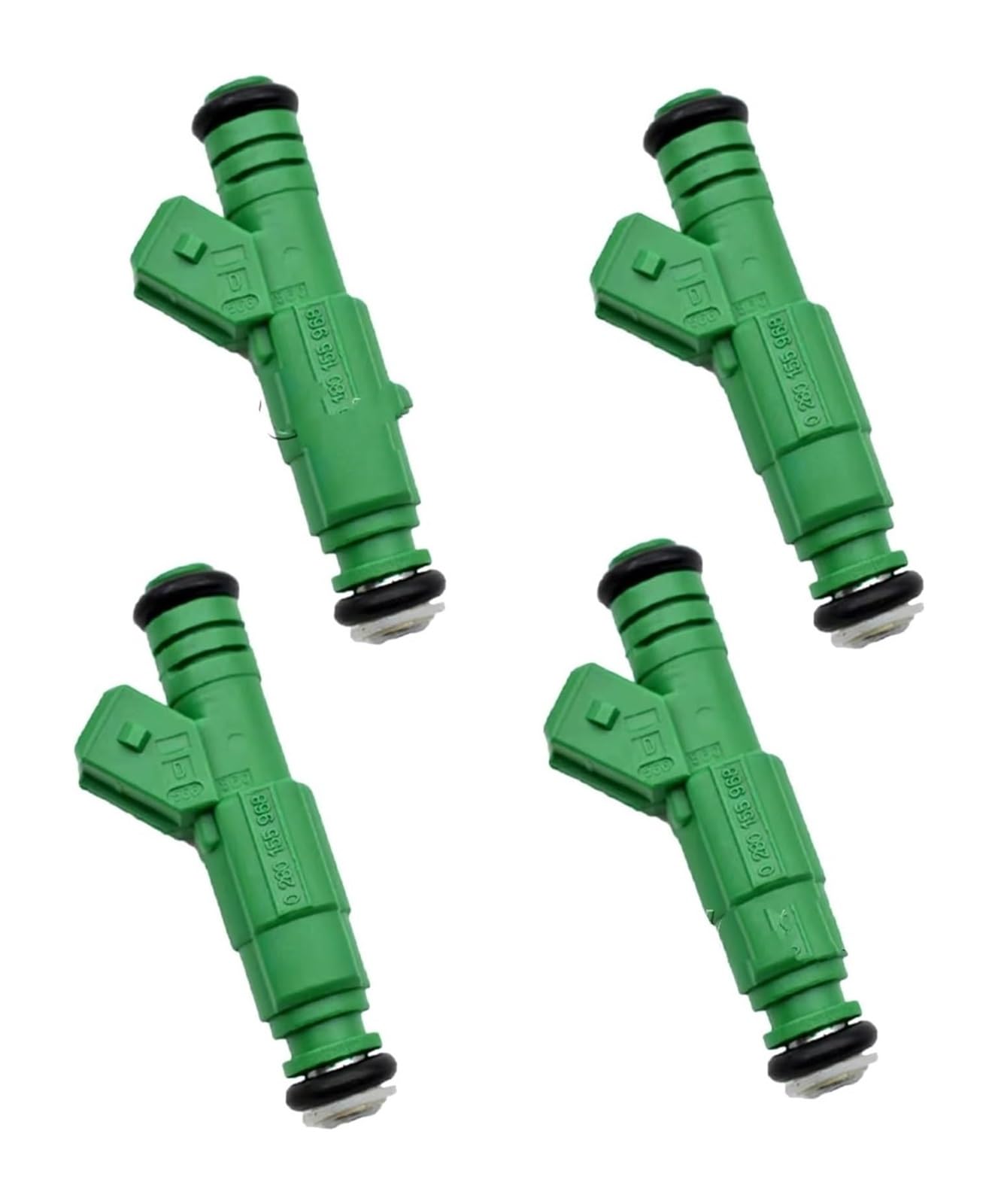 Qwqwfa One Color Petrol Fuel Injector For A4 S4 Tt 1.8L .8T Tk-Fi440c968-4 4X 440Cc 0280155968 Fuel Injector Exhaust
