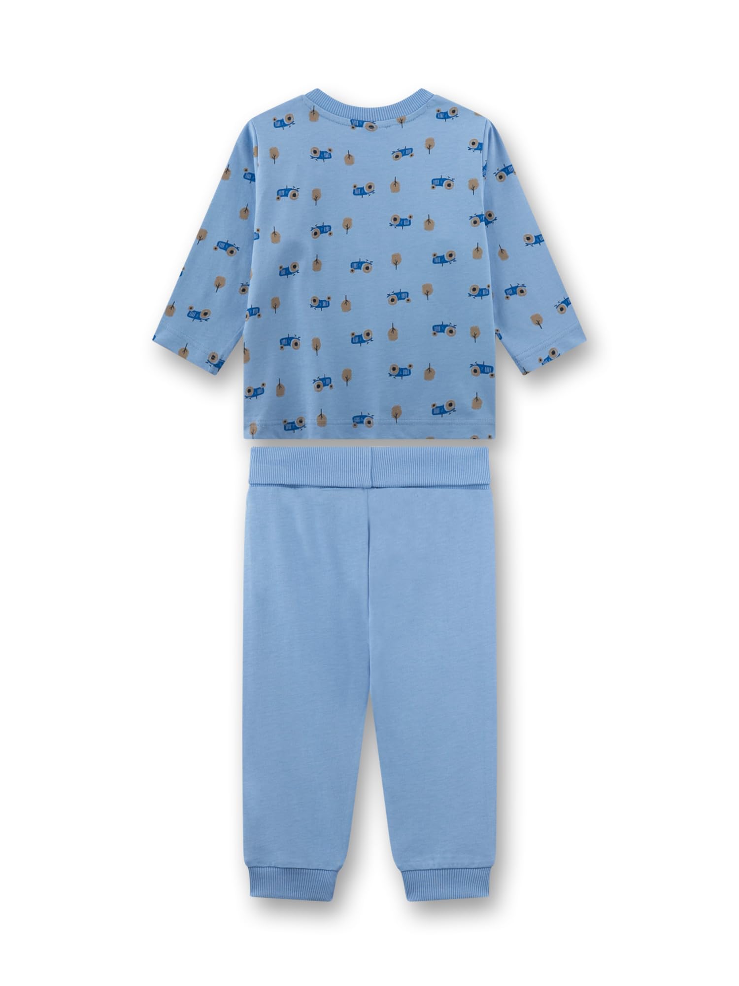 Sanetta Schlafanzug Lang Blau Set di Pigiama Bambini e