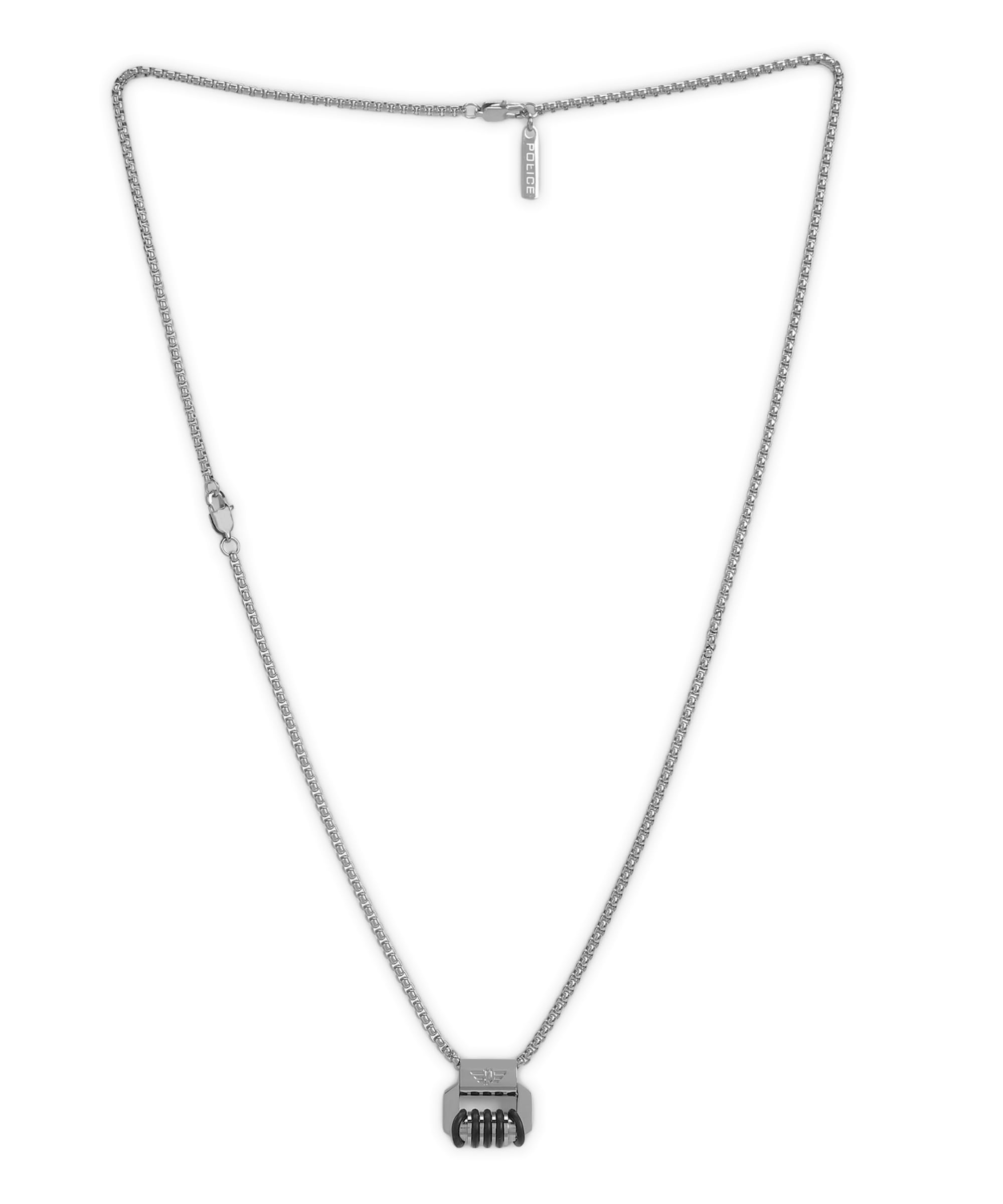 Police Silver Necklace for Men - PEAGN2211501 (B0B1HWDTD6) Amazon Price History, Amazon Price Tracker