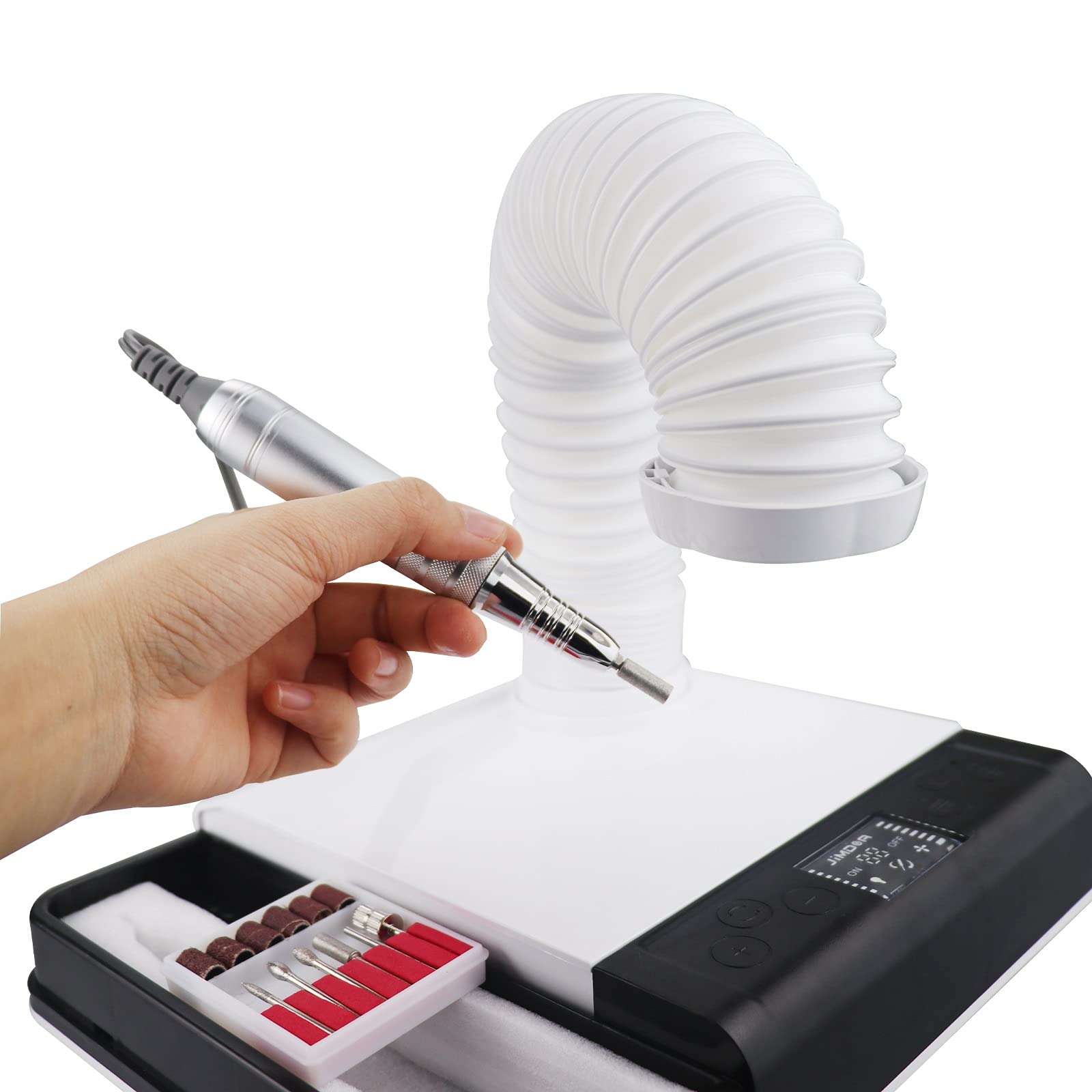 Laboratorio colector de polvo Partes de aspirador Taladro de la máquina 3 LED Iluminación para Dental y Nail Art Beauty Equipment
