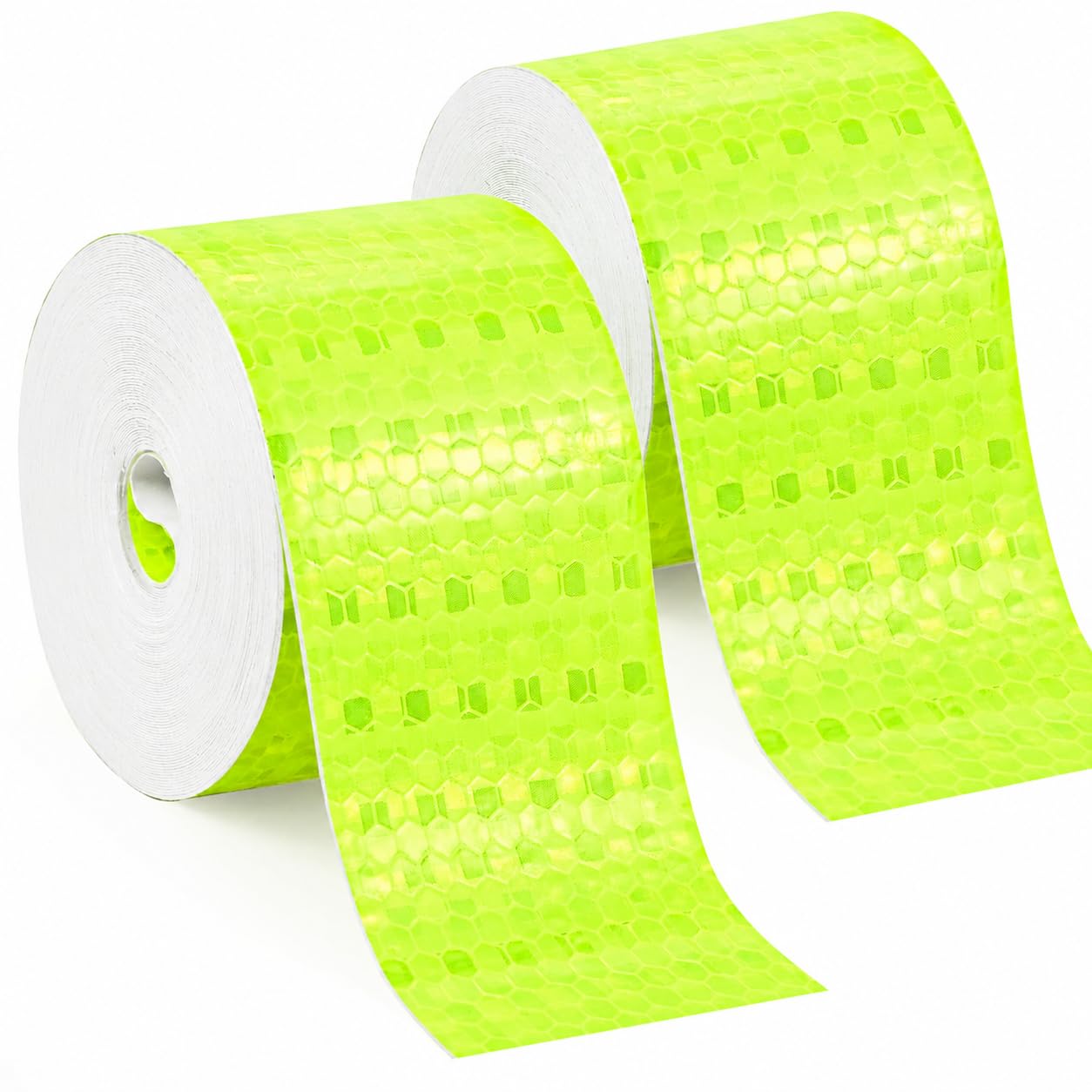 Yibang 2Pcs Reflective Tape 10M x 5cm, High Vis Reflective Stickers