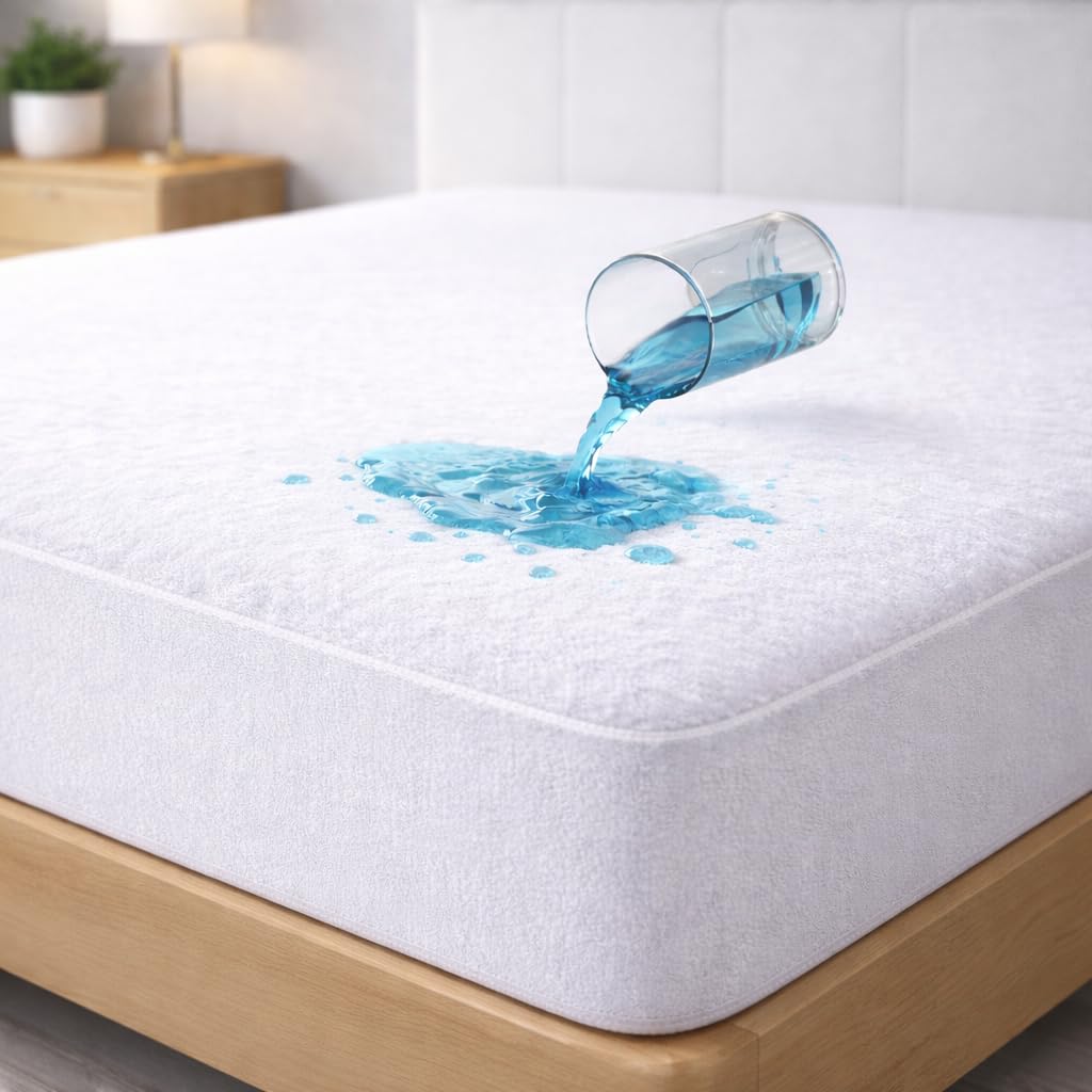 Alèse Matelas 150x200 Imperméable Respirante Grand Bonnet Élastique 30cm