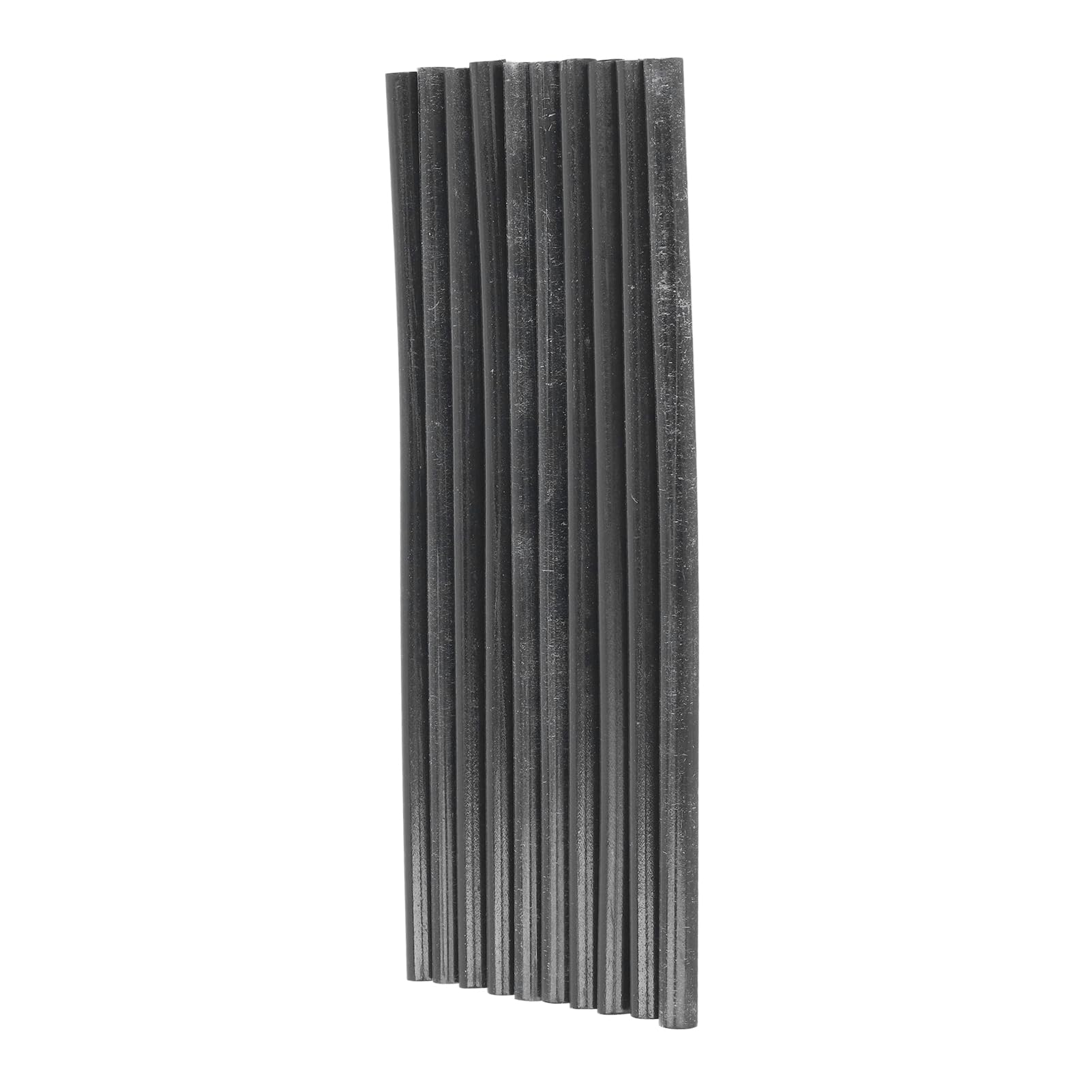 Barras de pegamento caliente negras, 38 piezas de 0,43 x 10,63 pulgadas, resina EVA, fuerte adherencia, barras de pegamento termofusible sin olor, tiras para coche, bricolaje,