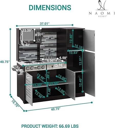 Juego de cocina para niños juego de cocina juego de cocina juego de cocina de madera para niños cocina para niños de 4 a 8 años juguetes de cocina