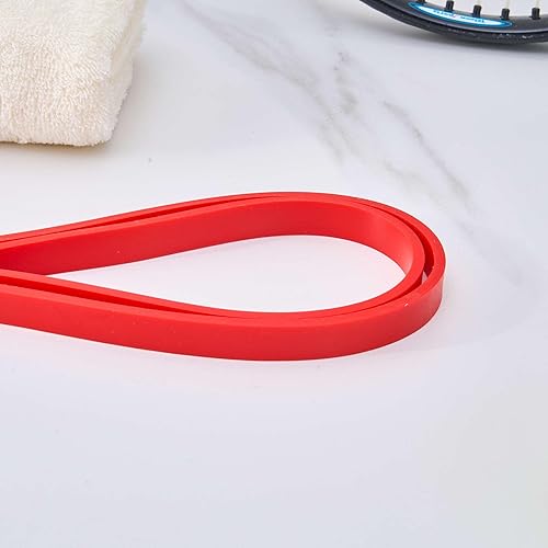 Miniatura 4 de Generic Banda de resistencia, banda de ejercicio roja (15-35 libras, tensión media, 0.512 in de grosor, 1 unidad, estilo de dominadas, mejora de