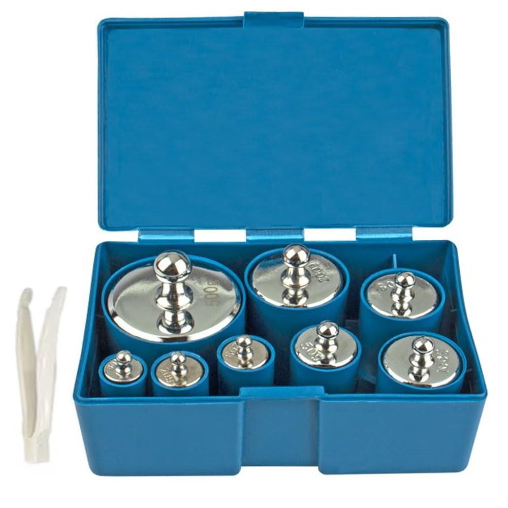 1000g Calibration Weight, M1 High Precision Scale Weights, for Digital Scale, Kitchen Scale (10g-500g)-image-16
