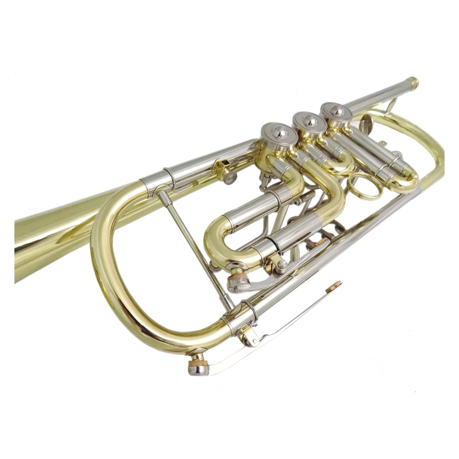 金色トランペット マウスピース2個付き Vincent Bach ヴィンセント バック 1-1/2C GP トランペット