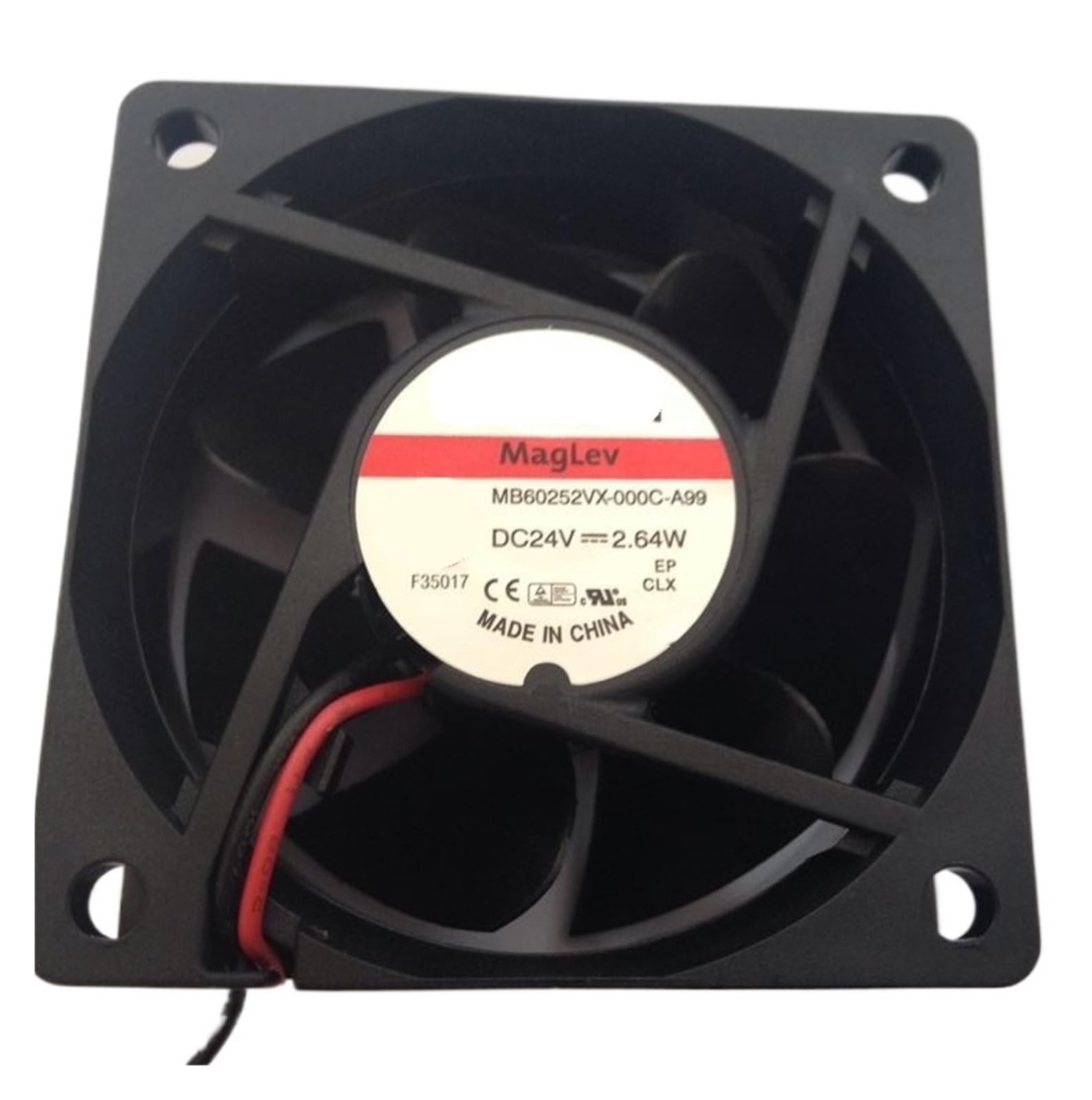YMUGUEGH MB60252VX-000C-A99 6025 60mm fan DC 24V 2.64W cooling fan