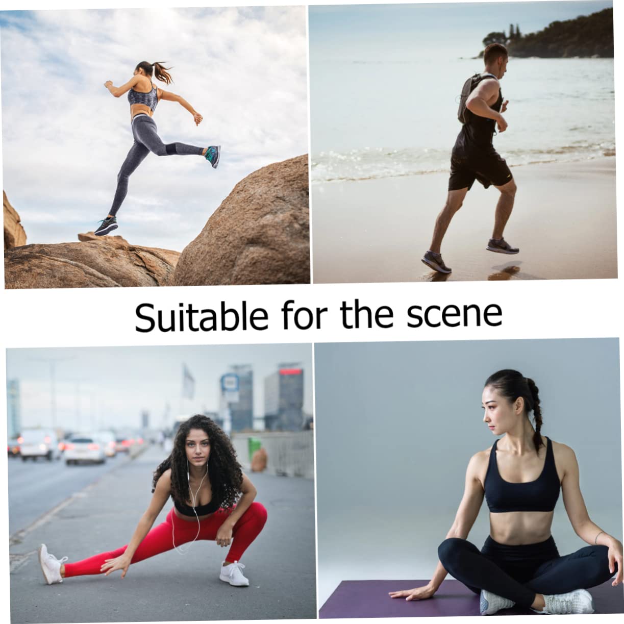 Yardwe 3stücke Laufgürtel Für Smartphone Wasserdichter Fächer Sportgürtel Leicht Atmungsaktiv Reflexmaterial Für Beim Joggen Für Outdoor-aktivitäten