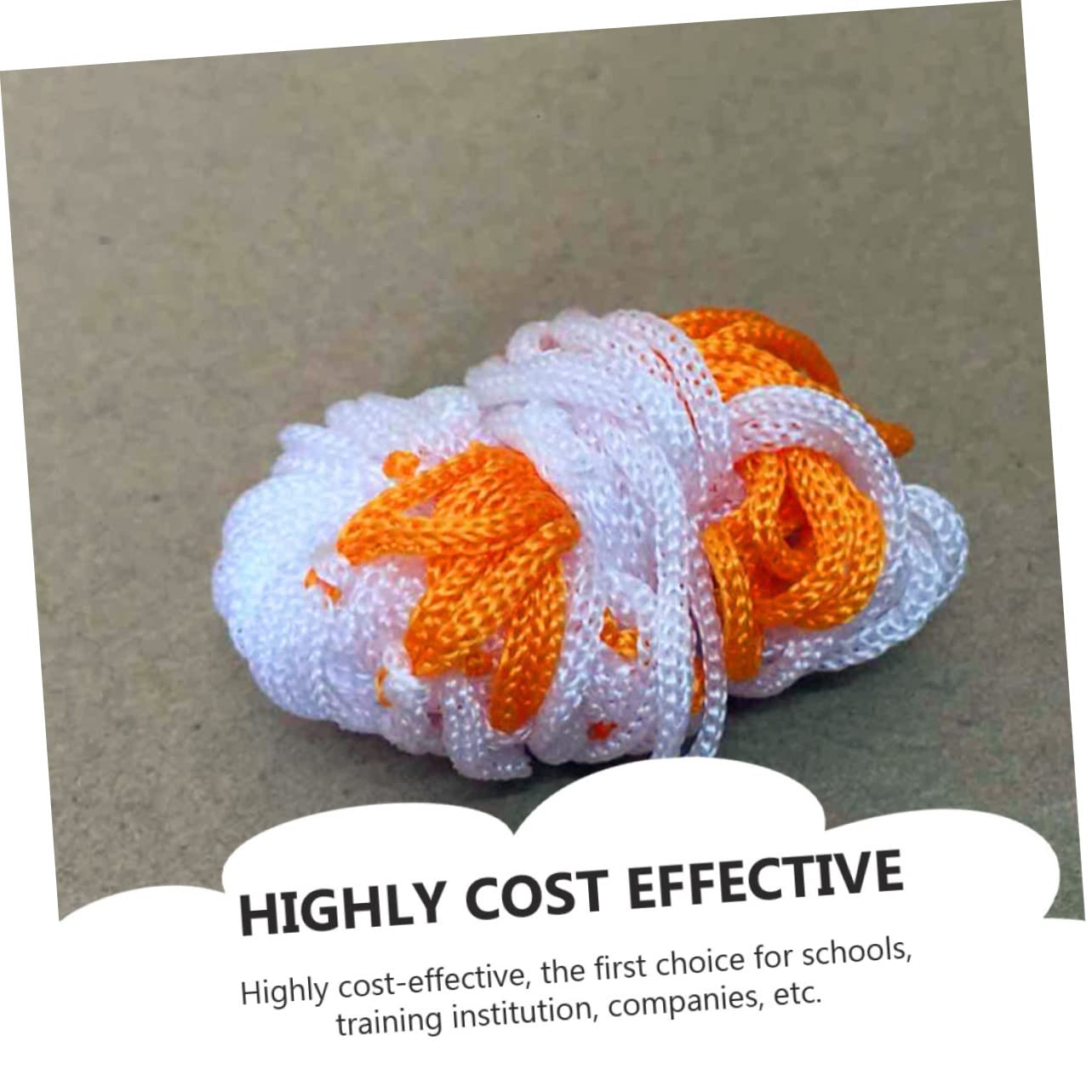 BRIGHTFUFU 20 Sets of Net Bag Set Basketball Netting Sports Net Bag Easy to Carry