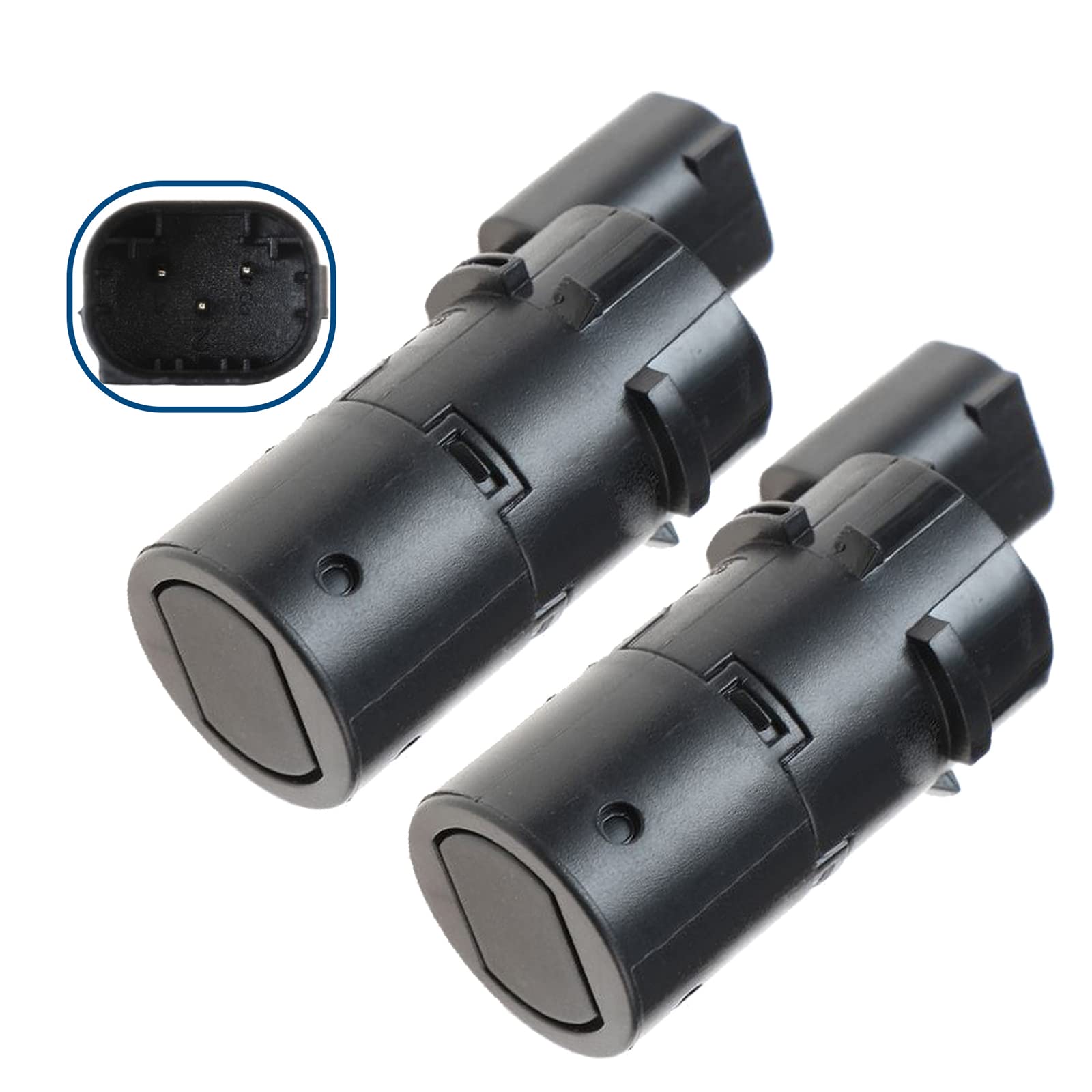 Lot de 2 Capteurs Radar de Recul Aide Stationnement Compatible C3 C8 ULYSSE 807 SÉRIE 5 E39 7 E38