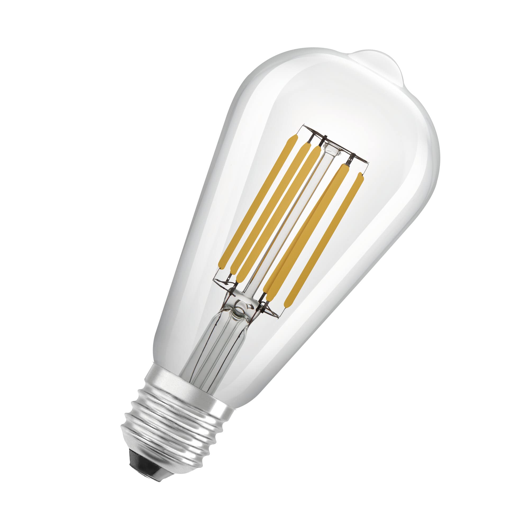 OSRAM LED Lampada a risparmio energetico, filamento Edison, E27, bianco caldo (3000K), 4 watt, sostituisce la lampadina da 60W, altamente efficiente e a risparmio energetico, confezione da 6