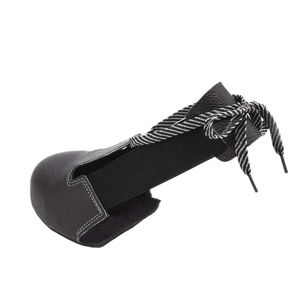Rmeet Surchaussures de sécurité, avec Embout en Acier, pour Le Sport, Le Trekking, Anti-Perforation et imperméables, Noires, Noir, Taille Unique