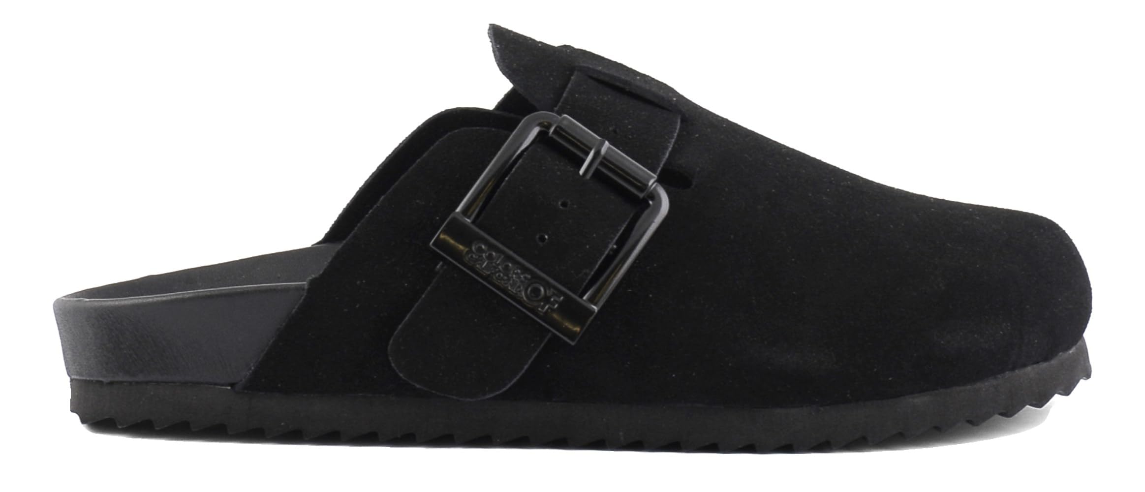 Colors of California Monocolor suede sabot MUD 36