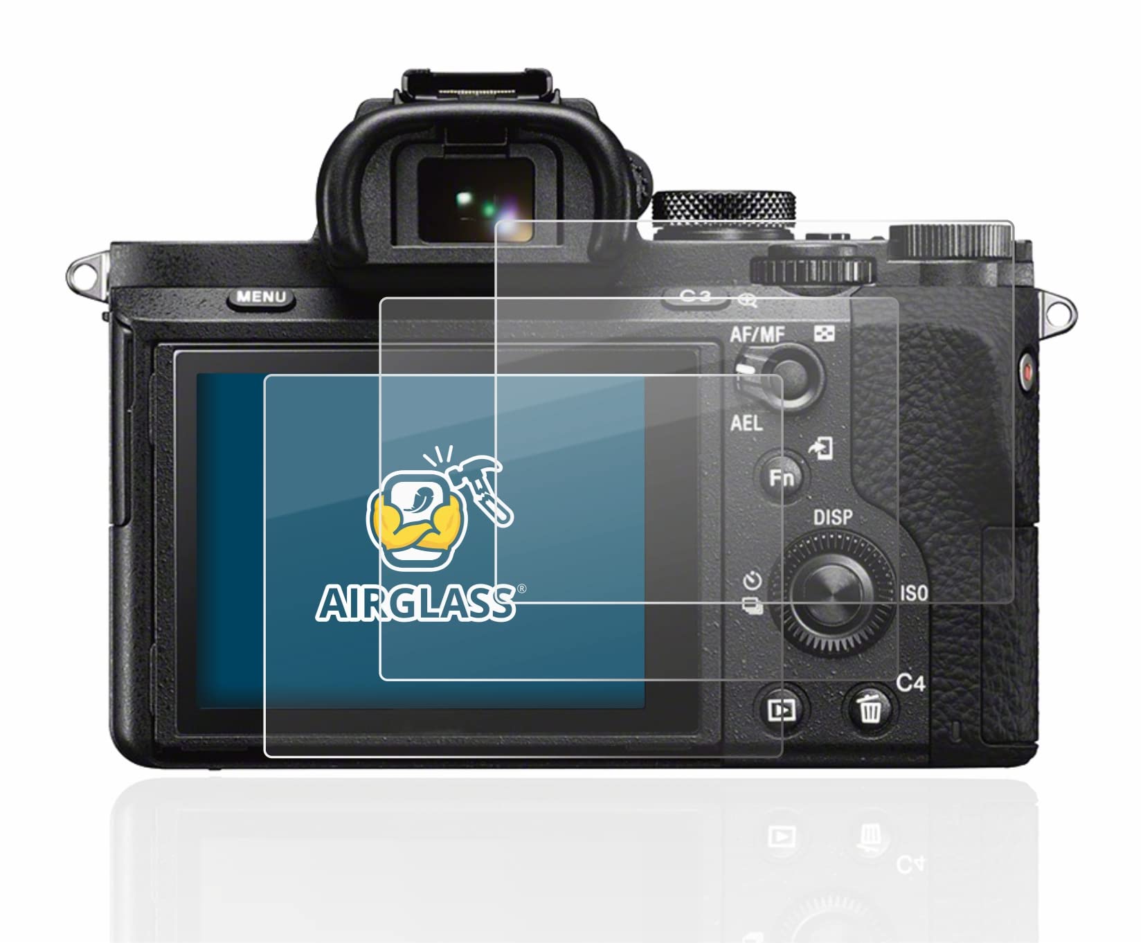 BROTECT AirGlass Mattschutz Für Sony Alpha 7 II – 3er Pack Entspiegelt, Extrem Kratzfest (9H) – Made In Germany