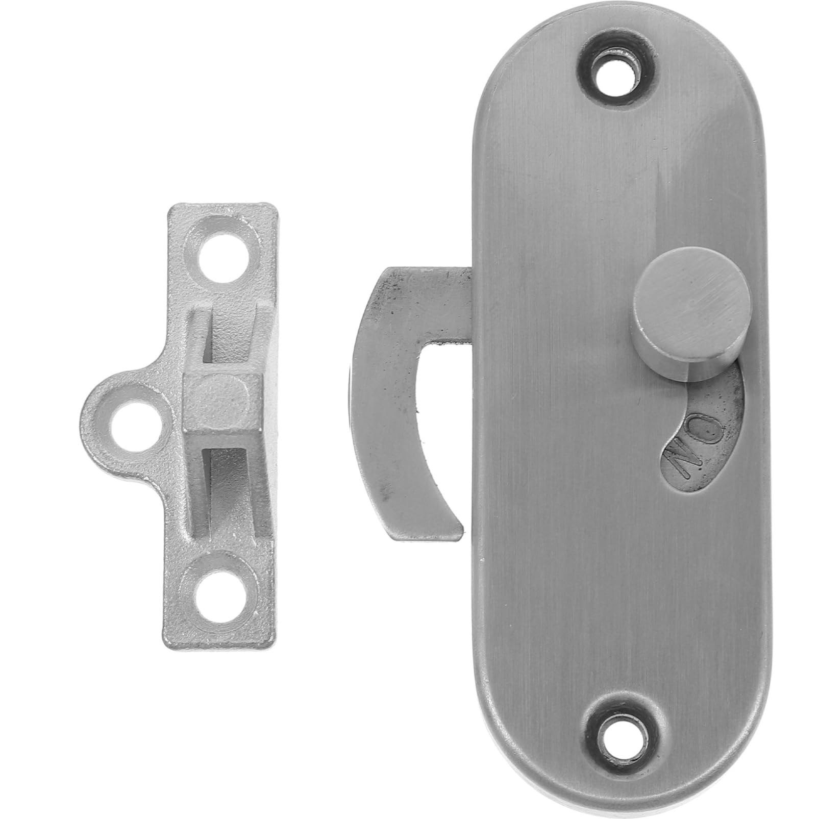 ULTECHNOVO 3stücke Sliding Door Lock Latch Einfach Zu Installierender Privatsphäre-riegel Für Schiebetüren Und Scheunentüren Inkl Montageschrauben Sicher Und Zuverlässig