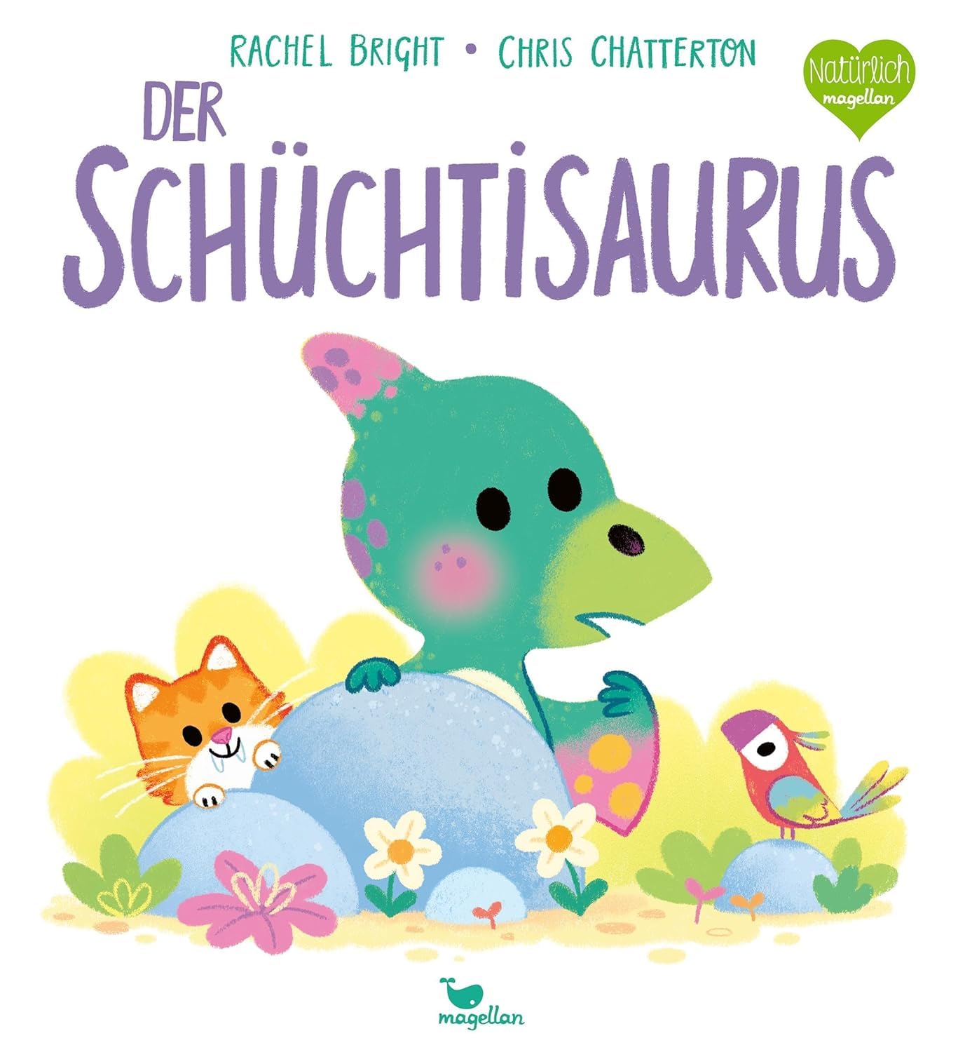 Rachel Bright - Bilder-Buchset für Kinder ab 3 Jahren: Sorgosaurus, Knuddelsaurus, Stampfosaurus, Purzelsaurus, Quasselsaurus, Schüchtisaurus, Sammlosaurus mit einem exklusiven Aufkleberbogen "Saurus"