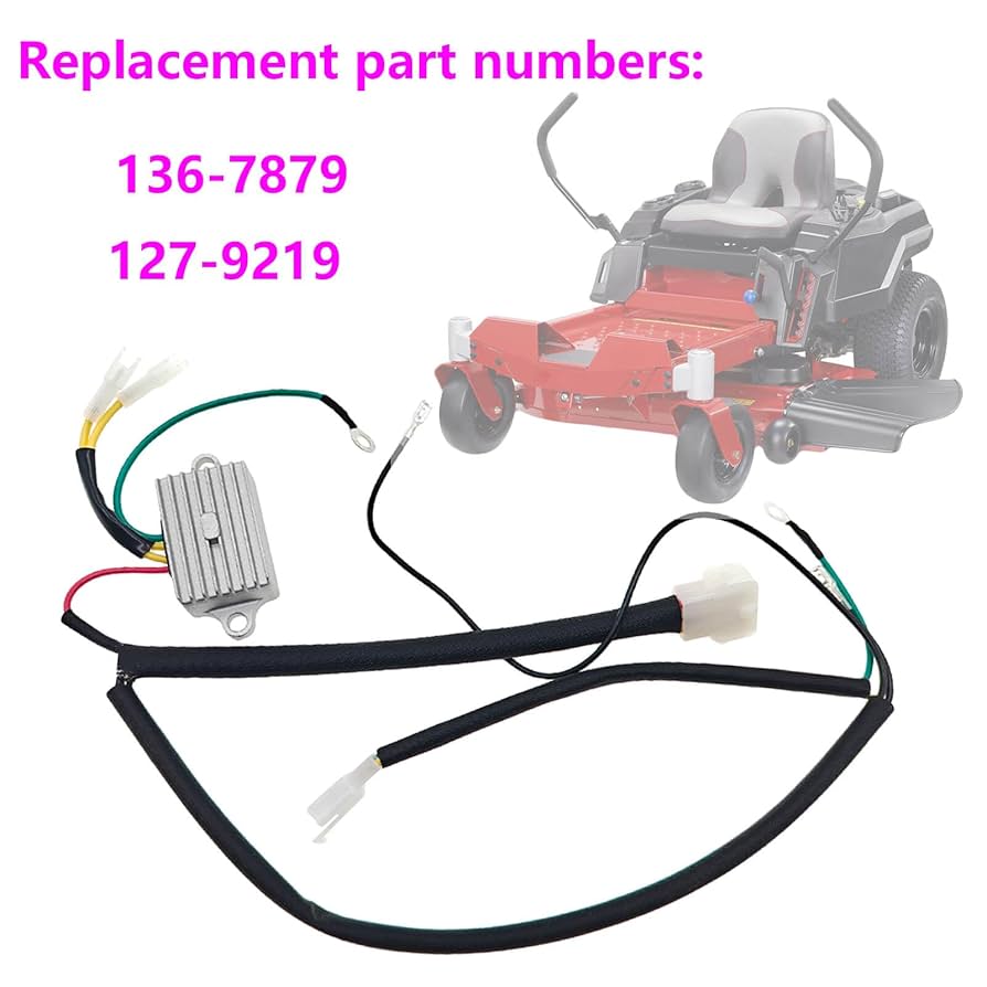 リラクゼーション Amazon.com: 136-7879 Voltage Regulator with Harness