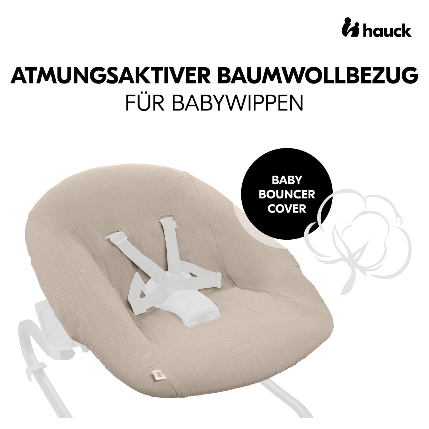 STRANDMON Schonbezug für Sessel/Hocker, Naggen beige - Deutschland