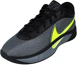 Tênis de basquete Giannis Freak 6 (FJ7792-003, preto/vermelho universitário)