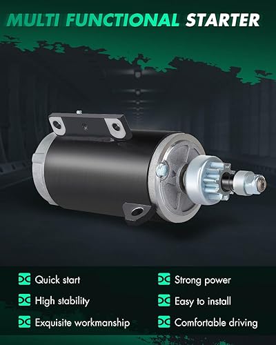 Miniatura 2 de SCITOO Motor de arranque OMC para Johnson para Evinrude 120 130 140 HP 393570 585060 4730940-M030SM 5721N MOT2007 SM57050