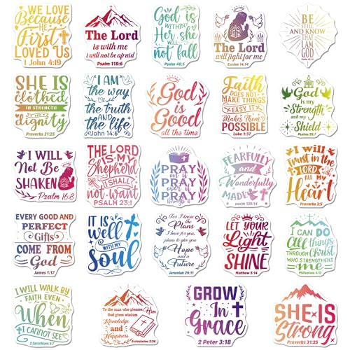 24 imanes decorativos cristianos motivacionales para nevera miniatura 1