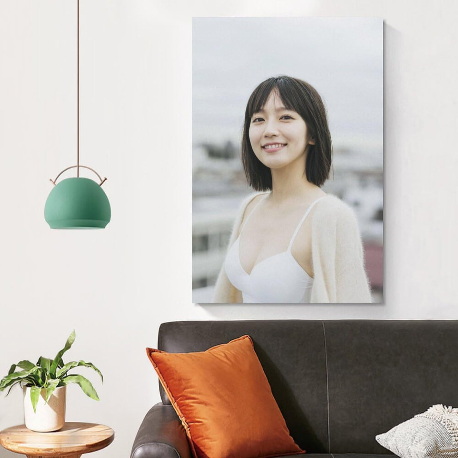 Amazon.co.jp: 吉岡里帆 (42) ポスター 装飾 絵 キャンバス 壁アート