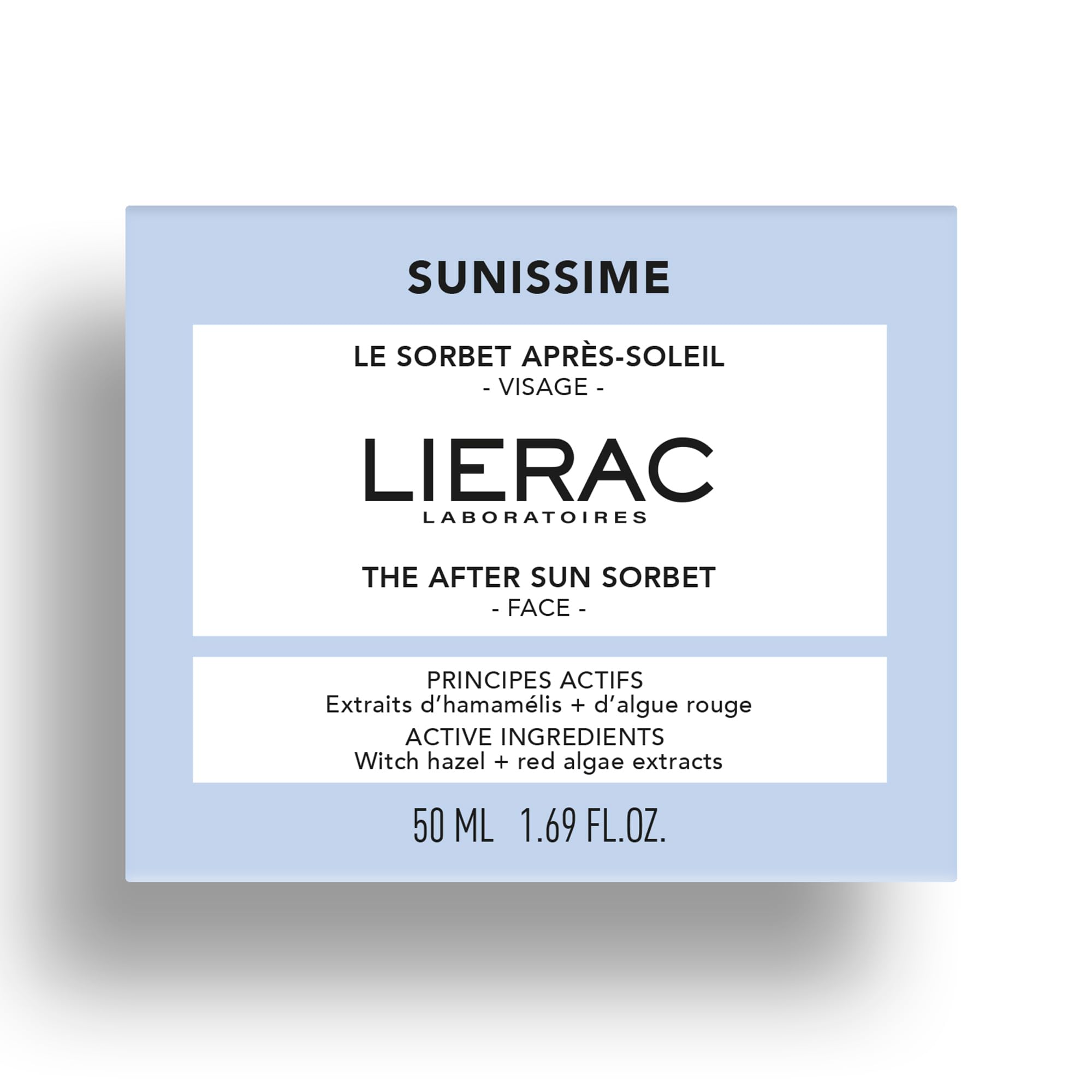 Lierac - Sunissime - El Sorbete Aftersun Rostro 50ml - Hidrata - Calma - Acción Antiedad - Todo Tipo de Pieles