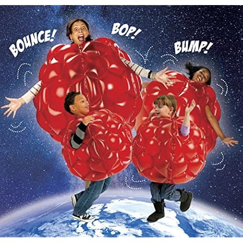 Eduk8 Inflatable Belly Bump Balls - Adult Size Zorbs, Set Of 2 Fun In & Outdoor Garden Activity Game Football Cover