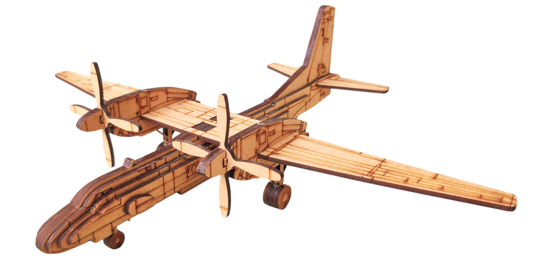 Capt_Jacobs_Flying_Club 3Dアート　木製　飛行機 souvenir GRAVITY FLYING INDIA Wooden DIY Kit Aircraft AN-32