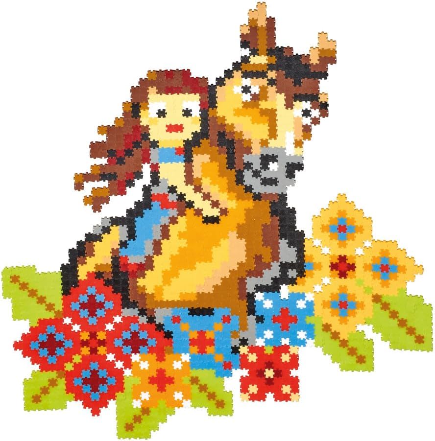 Schmidt Spiele 46133 Jixelz, Spirit, 1500 Pieces, 5 Designs, Children's Craft Sets, Children's Puzzle, Colourful