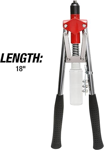 Miniatura 4 de OEMTOOLS 25921 Remachadora de palanca industrial de 18 pulgadas