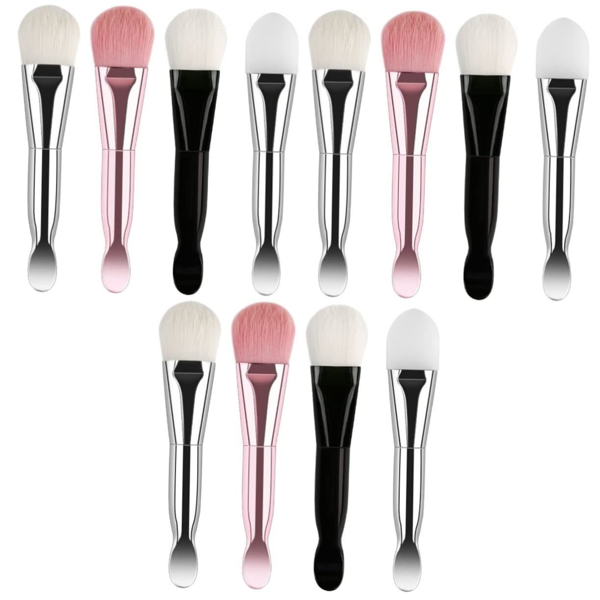 3er-set Hautpflege-werkzeugset Lotion-applikatorpinsel Für Maskenapplikator Schönheitspinsel Für Gesichts-schlafmaske Sanft Zur Haut 4 Stück X 3